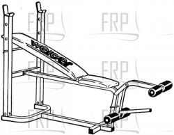 Muscle Bench - WB320B0 - Image