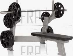 Bench Press - F202-1561 - Burgundy - Image