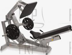 Epic Plate Loaded Leg Press - F218-1780 - US375-VNYL - Image