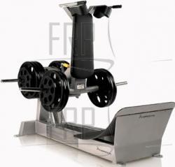 Epic Plate Loaded Squat - F217-1530 - Black Vinyl - Image