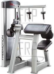 Epic Tricep - F811-1570 - FreeMotion Red - Image