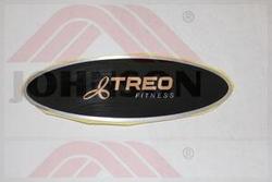 Logo sticker, Motor Cover, up, TM270B - Product Image