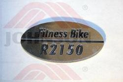 DECAL MODEL R2150 - Product Image