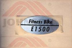 DECAL MODEL E1500 - Product Image