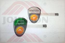 Overlay Set, Quick Key, L/R, SPAIN, R1x, RB30 - Product Image