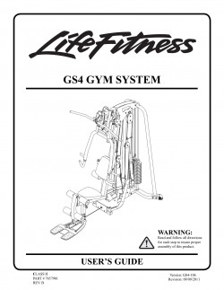 GS4 ASSEMBLY INSTRUCTIONS - 