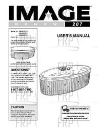 Owners Manual, IMSW20701 - Product Image