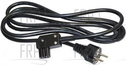 Run XT 220V power cord - Product Image