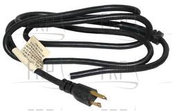 Power cord, 6' - Product Image