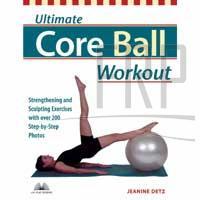 Ultimate Core Ball Workout Book by Jeanine Detz - Product Image