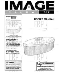 Owners Manual, IMSW20700/IMSG/IMSB - Product Image