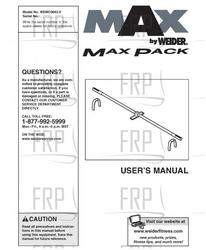 Owners Manual, WEMC06420 - Product Image