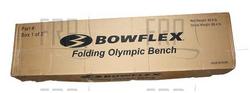 Fold Olympic Bench Box 1 of 2 - Product Image