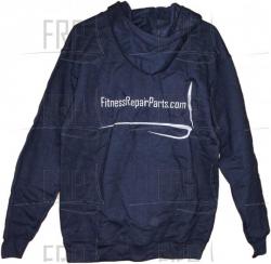 Hoodie, Navy, FRP Logo, XXL - Product Image