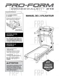 Manual, Owner's Canadian French - Image