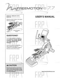 Manual, Owner's English - Image