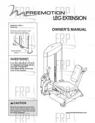 Manual, Owner's English - Image