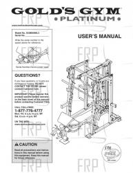 Manual, Owner's English - Image