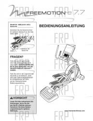 Manual, Owner's German - Image