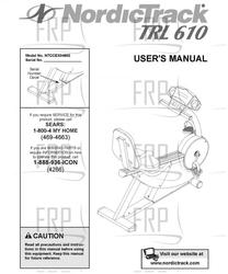 Owners Manual, NTCCEX04902,ECA - Product Image