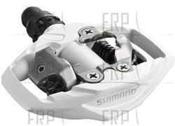 Pedals, Clipless Double Sided, Shimano, PD-M530 SPD White - Product Image