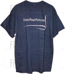 T-Shirt, Navy, FRP Logo, 2XL - Product Image