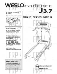 USER'S MANUAL, FRENCH - Image