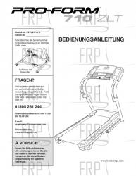 USER'S MANUAL,GERMAN - Image