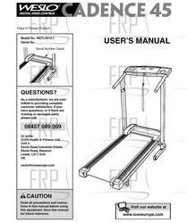 Manual, Owner's, UK - Product Image