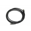 CABLE ASSEMBLY: CAT6 SHIELDED, Black - Product Image