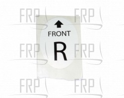 Decal, Front Assembly - Product Image