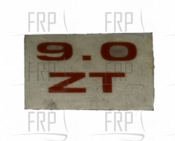 Decal, Name, Right End - Product Image