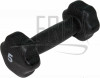 Dumbbell, 5 Lbs., Pair - Product Image