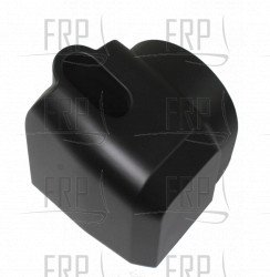 ENDCAP, BASE SHROUD, SIDE RAIL, LEFT, T618, Black - Product Image