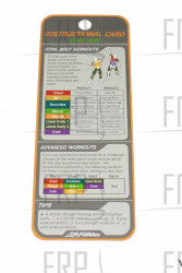 G4, EXERCISE CARDS - Product Image