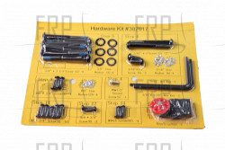 HARDWARE KIT NOTE: - Product Image