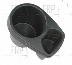 HOLDER, PLASTIC, BOTTLE, FUELED GRAY - Product Image