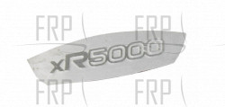 LABEL, MODEL, xR5000 - Product Image