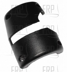 Left pedal post connection tube front cover - Product Image