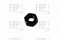 NUT HEX M10X1.5 BLACK ZINC - Product Image