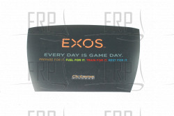 OVERLAY, EXOS CONSOLE - Product Image