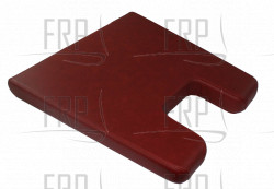 Pad, Seat 21 x 20 1/6 Cranberry - Product Image