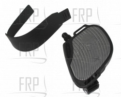 RIGHT PEDAL WITH STRAP - Product Image