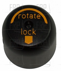 Rotation plastic cap w/ screw - Product Image