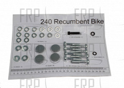 SCH-240 USER Assembly HDWR CDV2012 - Product Image