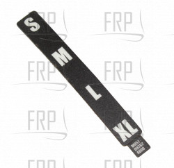 TIBIA PAD ADJ NUMBER STRIP SMLXL - Product Image